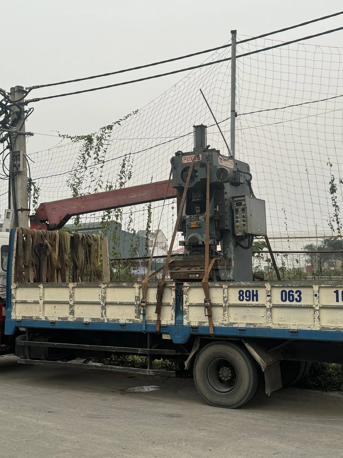 Vận chuyển lắp đặt máy tiện Wasino Nhật Bản